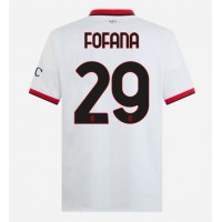 AC Milan Youssouf Fofana #29 Bortedrakt 2024-25 Kortermet